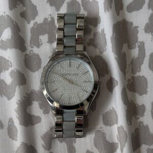 MICHAEL Michael Kors Silver and Gray Women's Watch